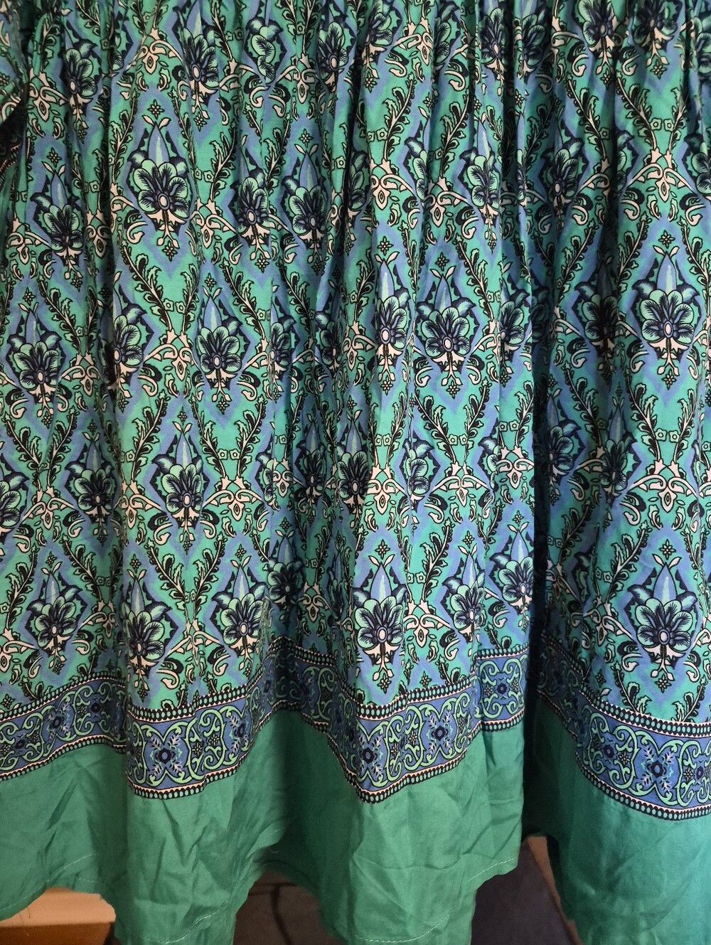 R. Vivimos Boho  Printed Tunic Top - Picture 3 of 10